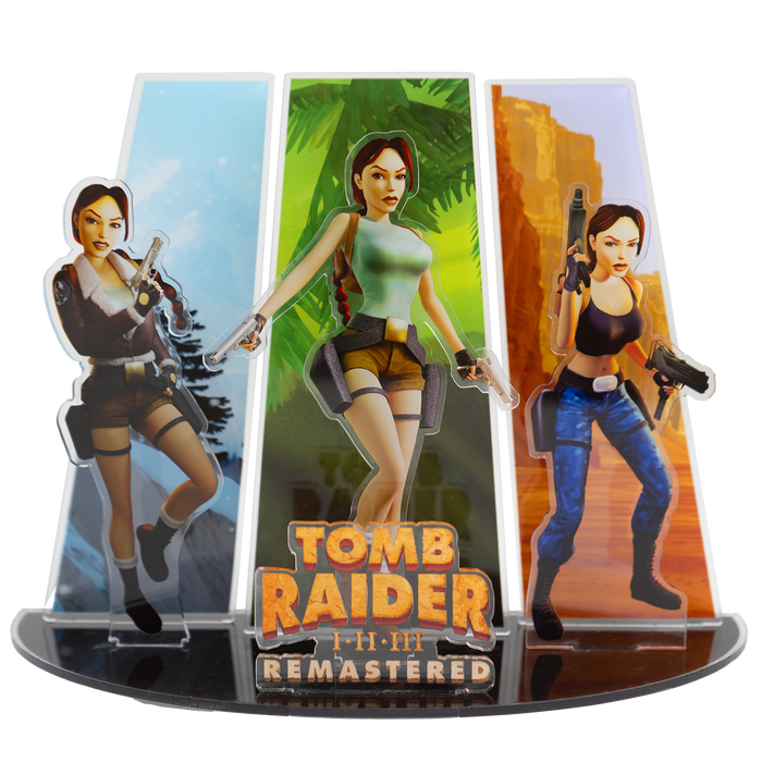 Tomb Raider I-III Standee Set