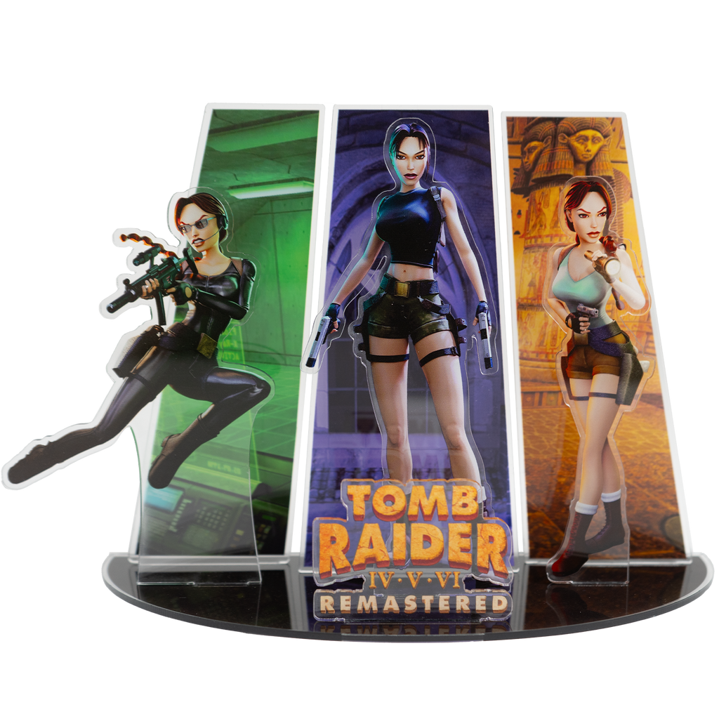 Tomb Raider Remastered IV-VI Standee Set