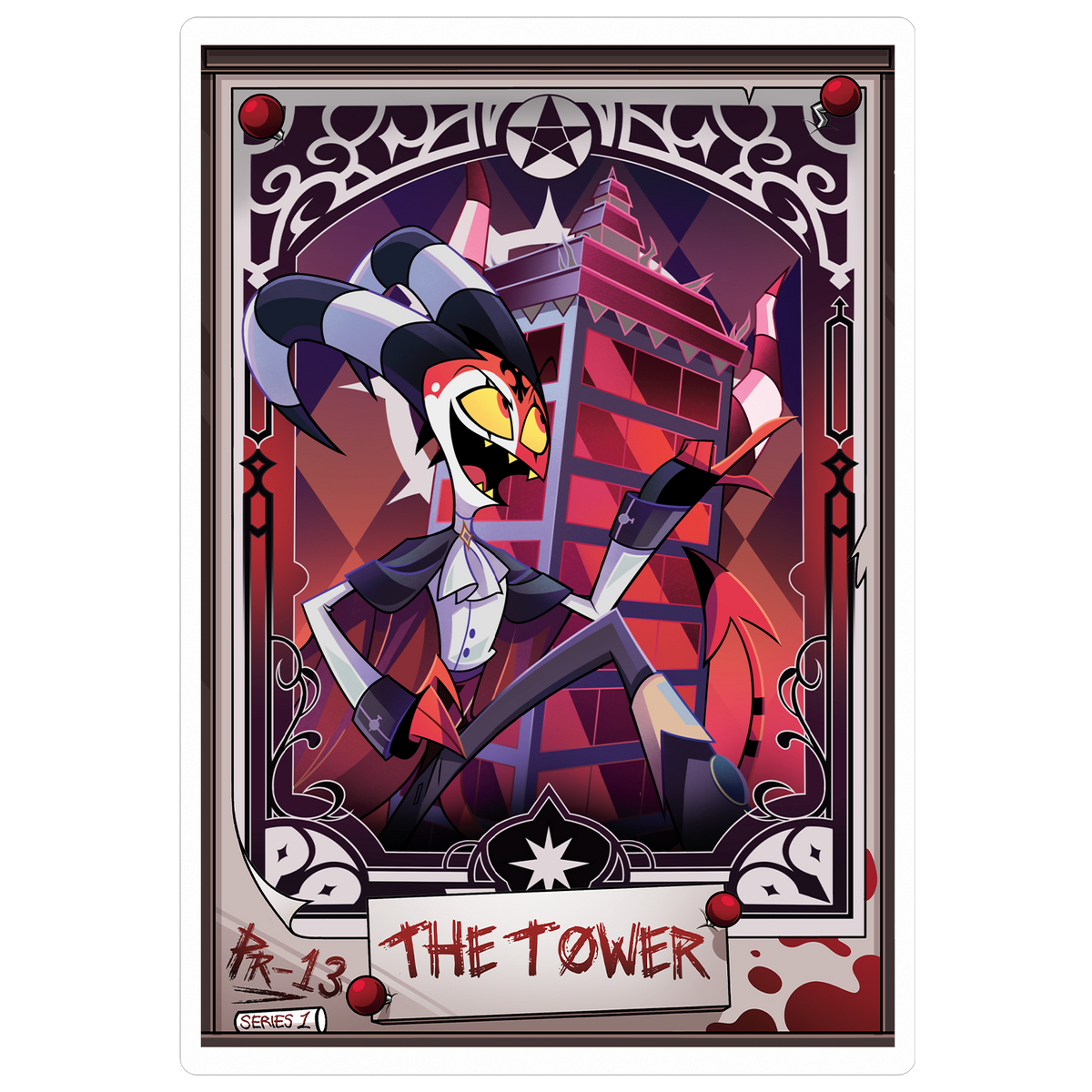 Helluva Boss Trading Cards - The Tower Promo Card (PR-13) *LIMITED STOCK*