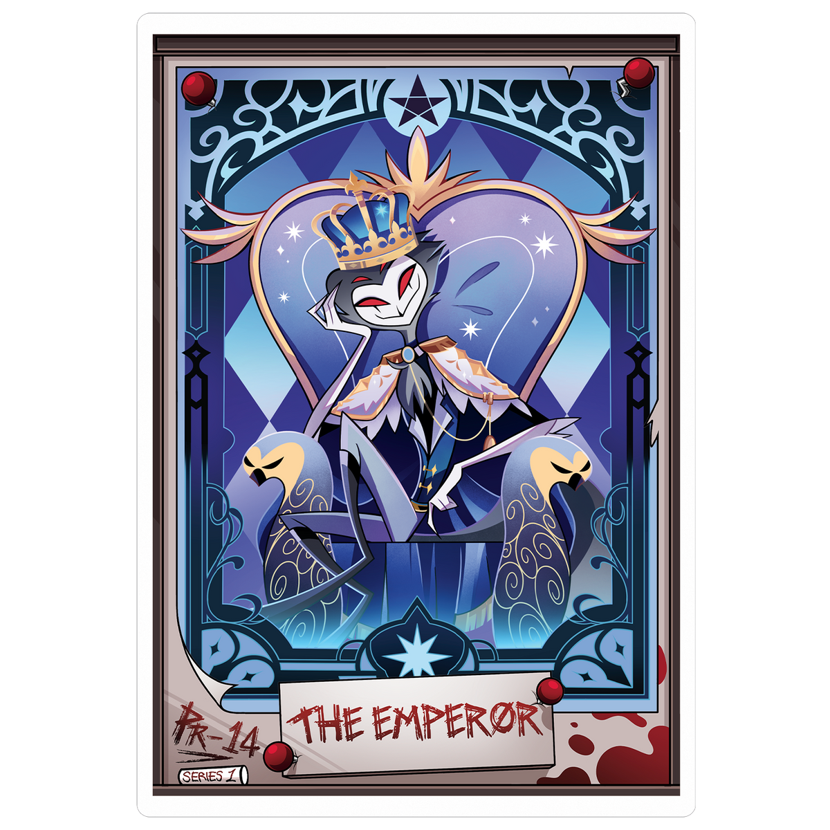 Helluva Boss Trading Cards - The Emperor Promo Card (PR-14) *LIMITED STOCK*
