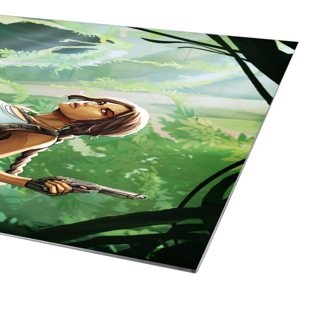 Tomb Raider Metal Print