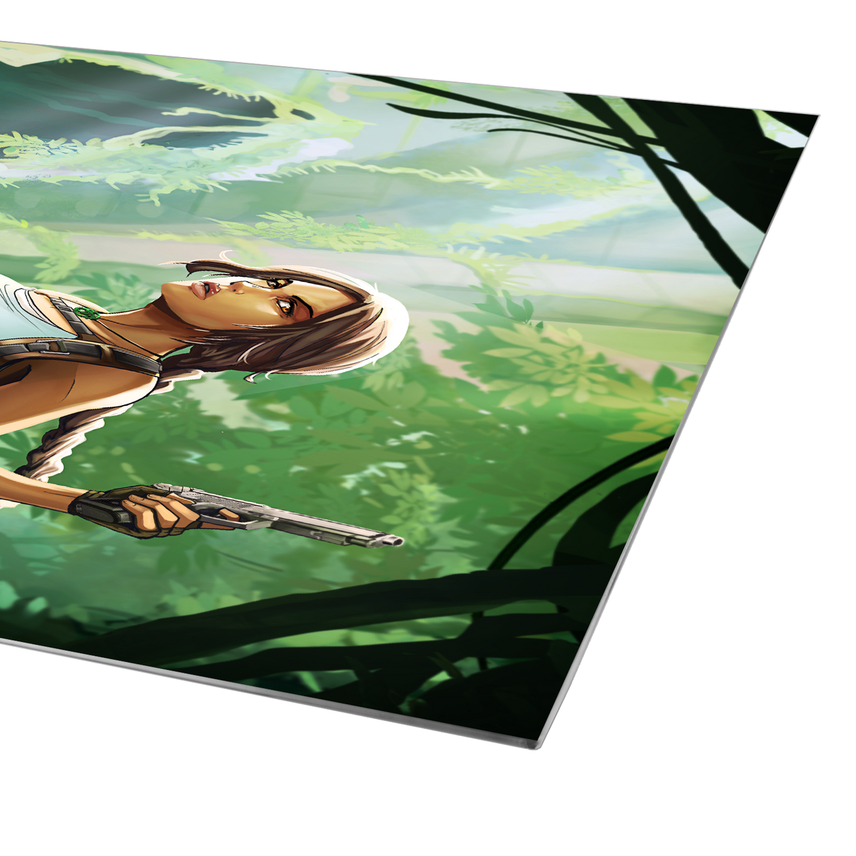 Tomb Raider Metal Print