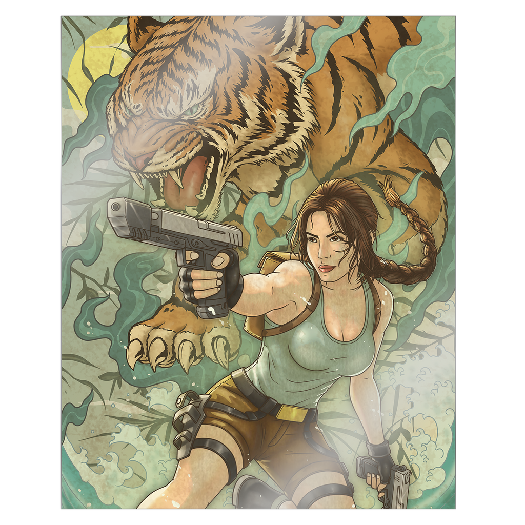 Tomb Raider II Metal Print