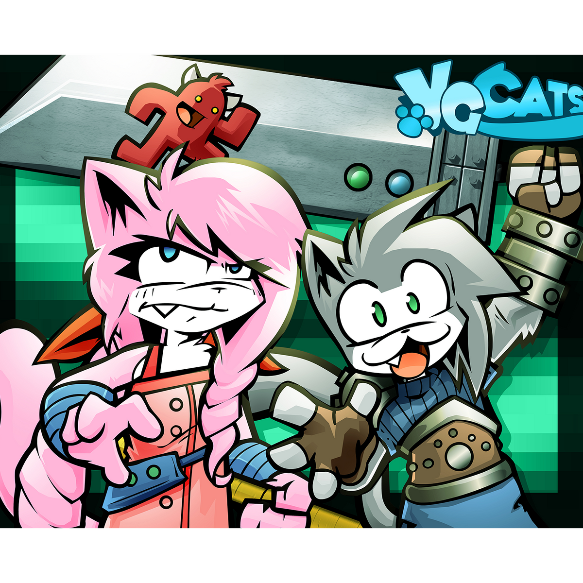 VG Cats Cosplay - Poster Print