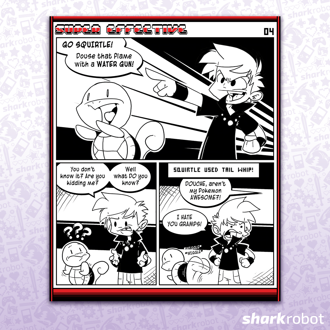 Super Effective Comic Print