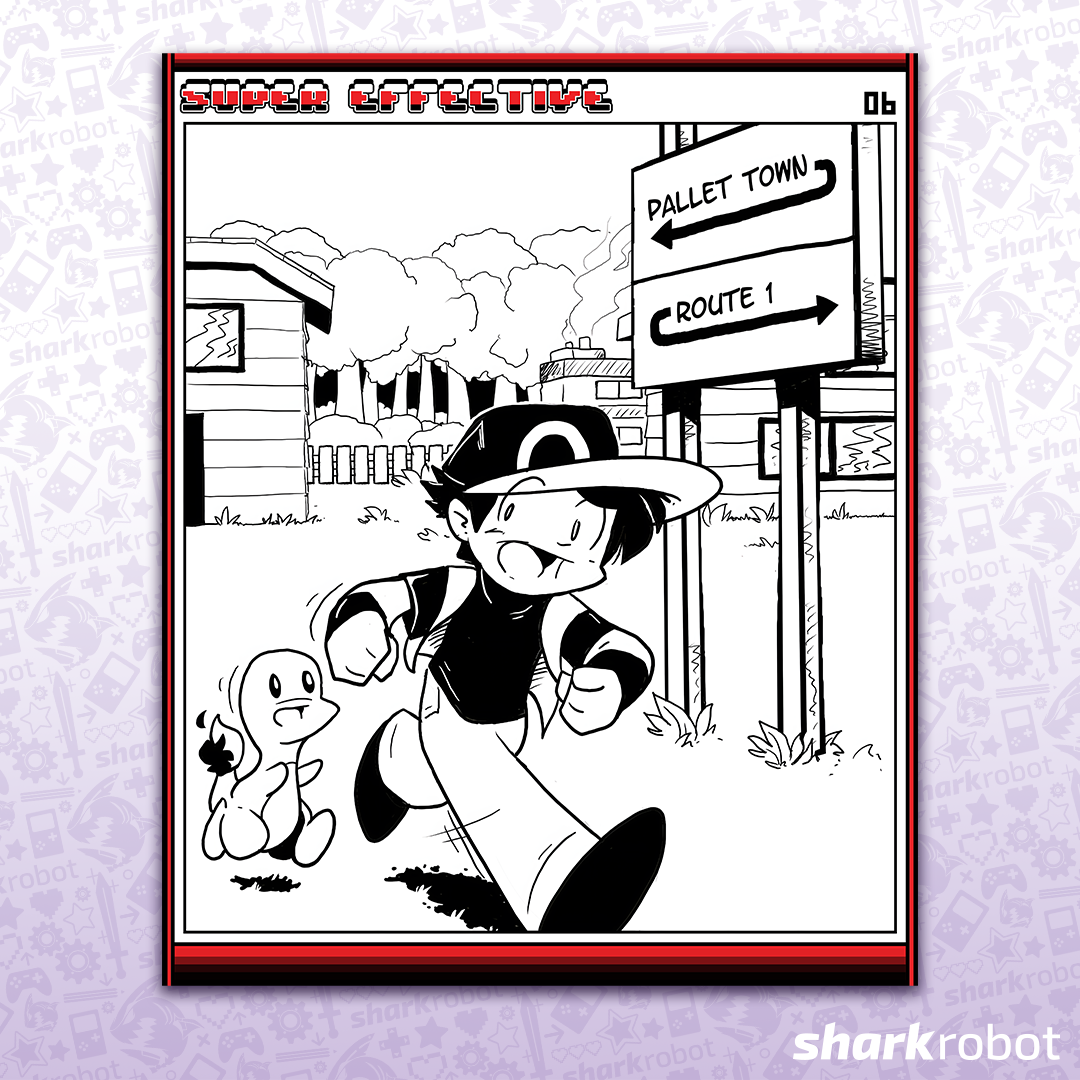 Super Effective Comic Print