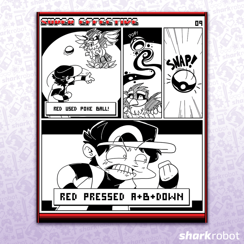 Super Effective Comic Print