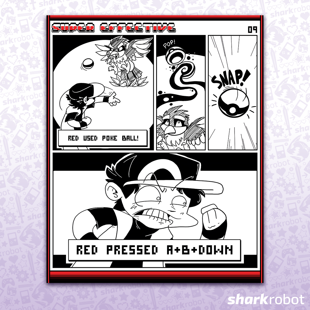 Super Effective Comic Print