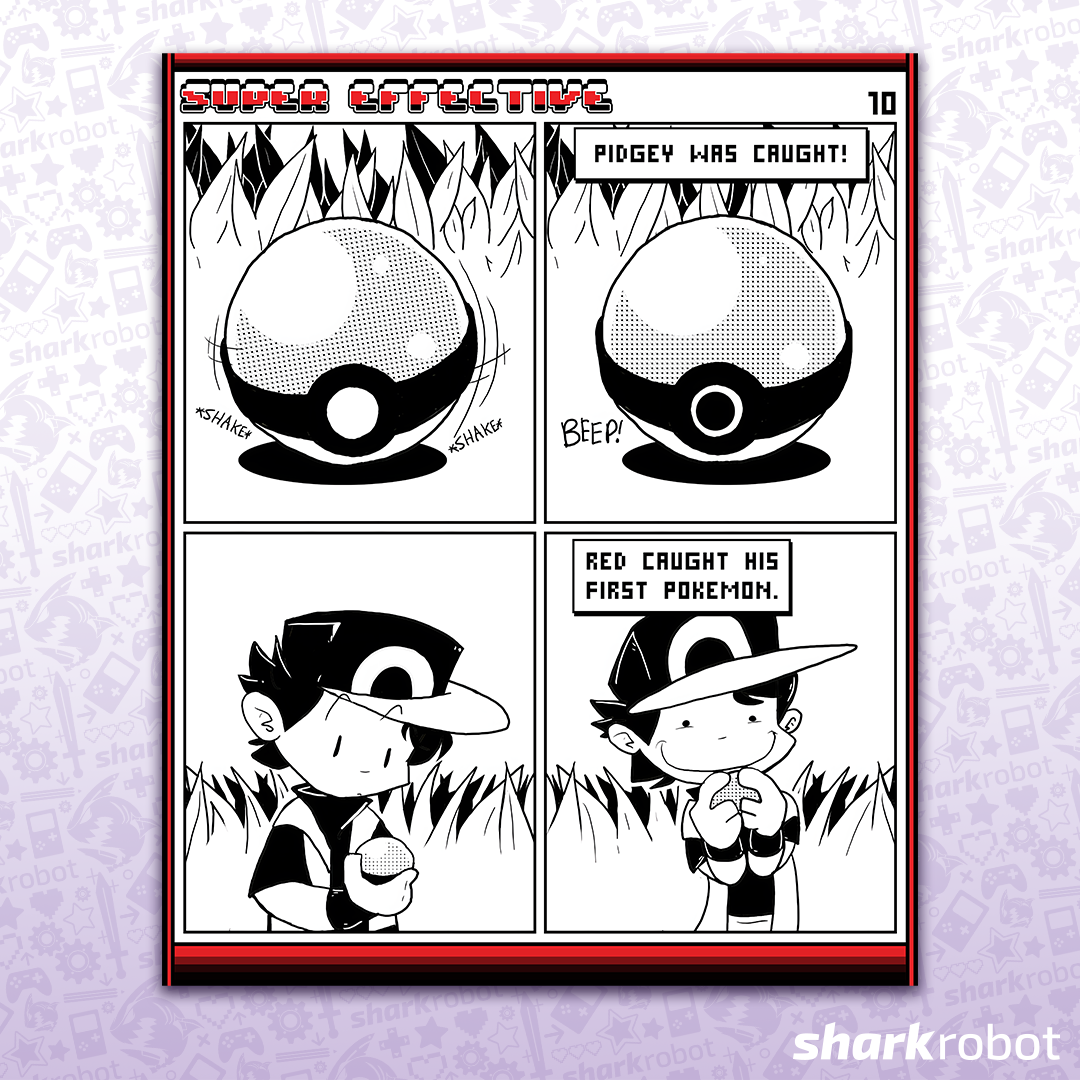 Super Effective Comic Print