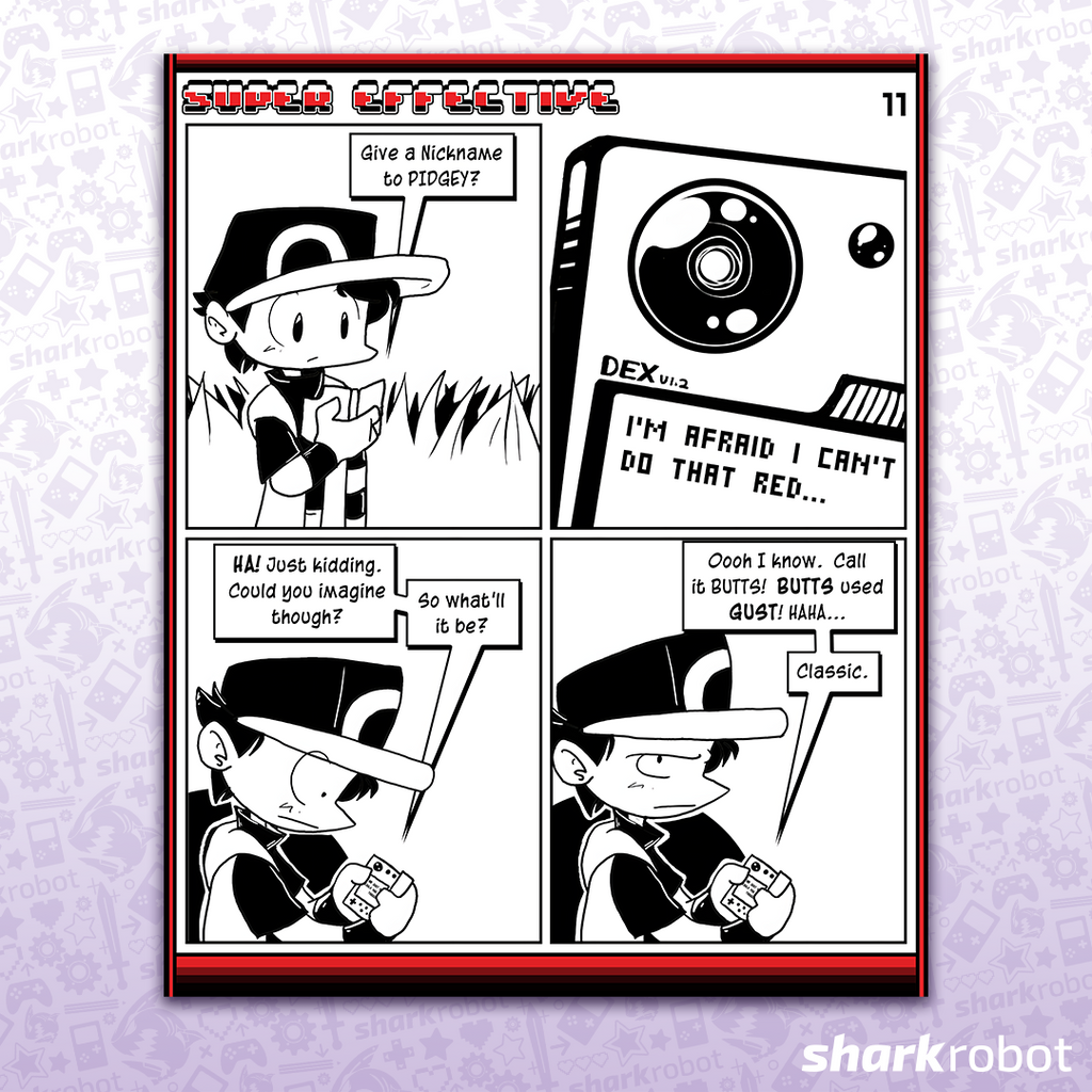 Super Effective Comic Print