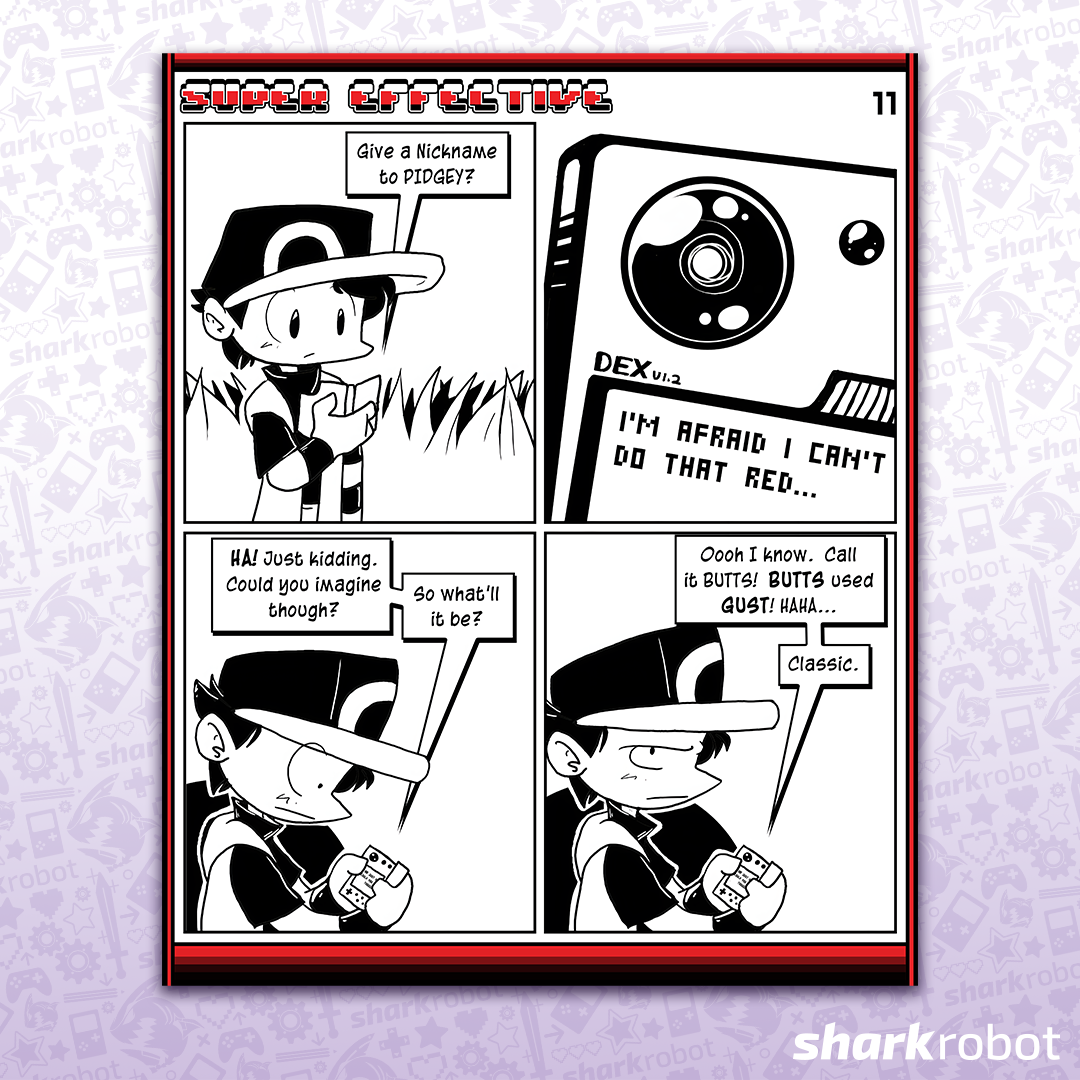 Super Effective Comic Print