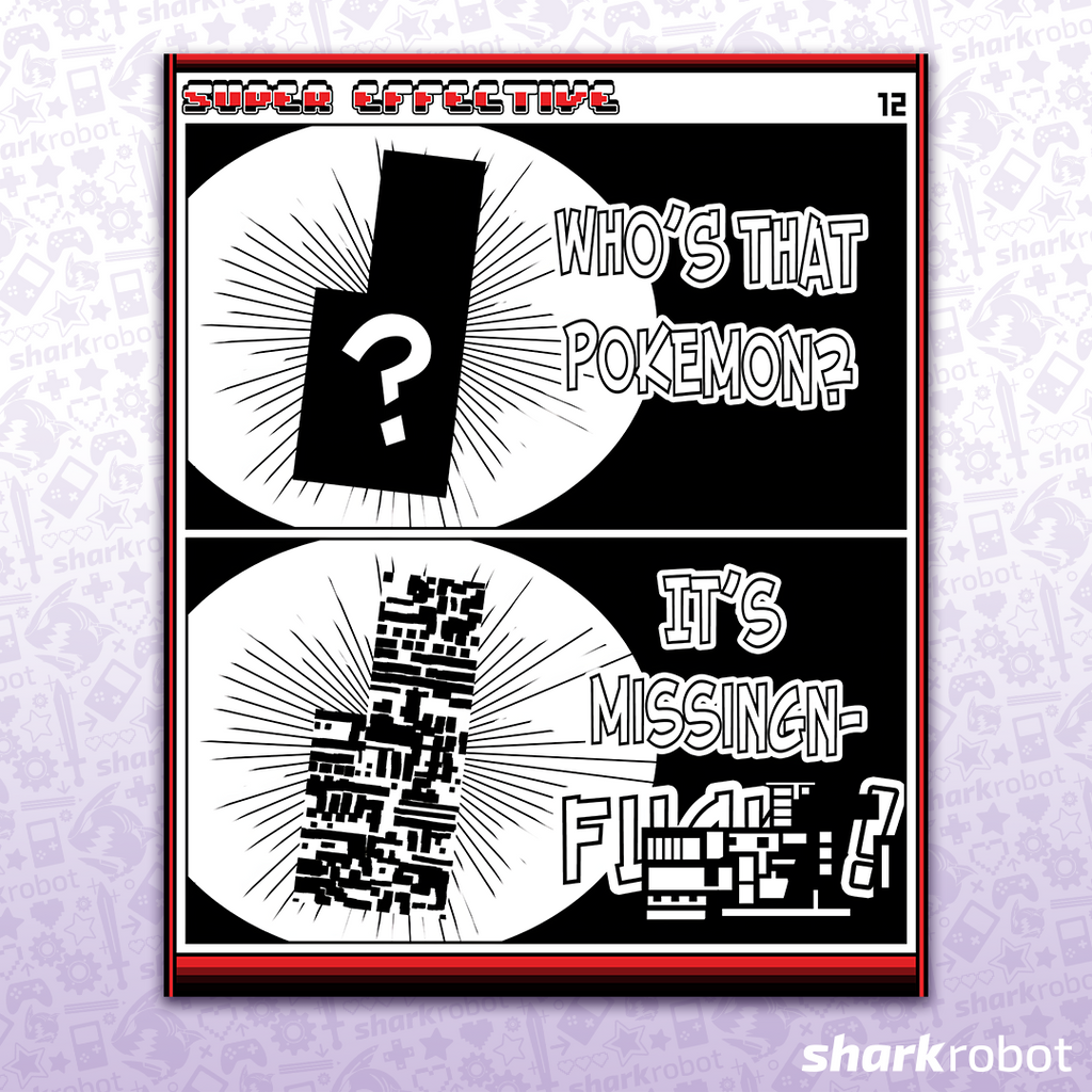 Super Effective Comic Print
