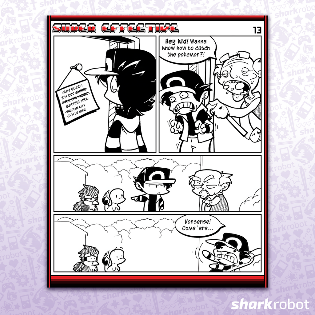 Super Effective Comic Print