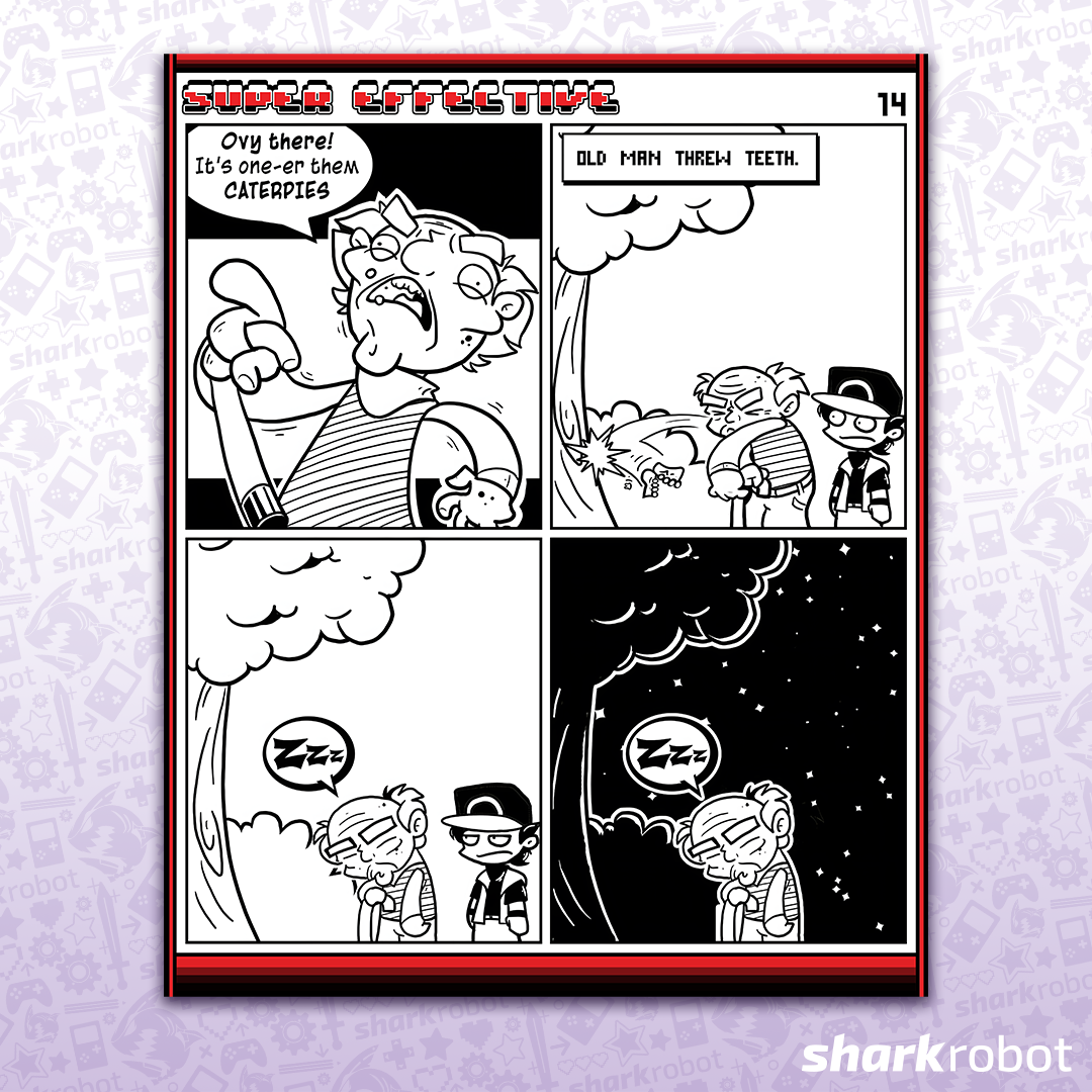 Super Effective Comic Print