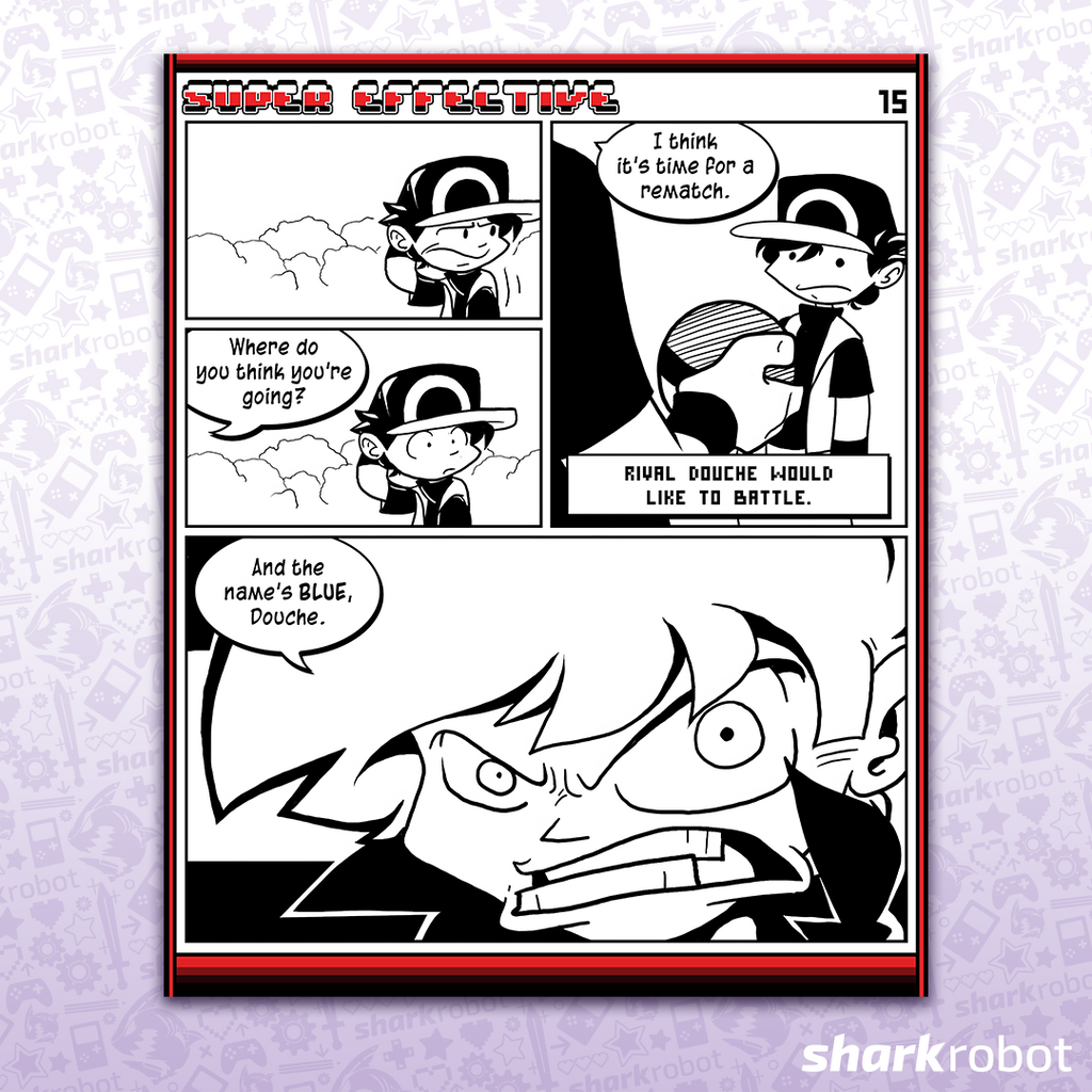 Super Effective Comic Print