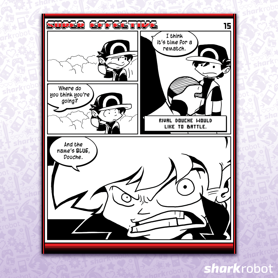 Super Effective Comic Print