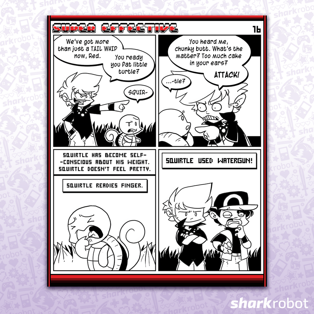 Super Effective Comic Print