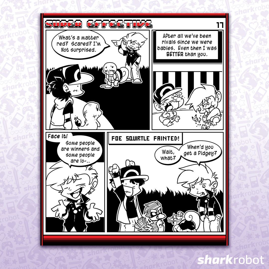 Super Effective Comic Print