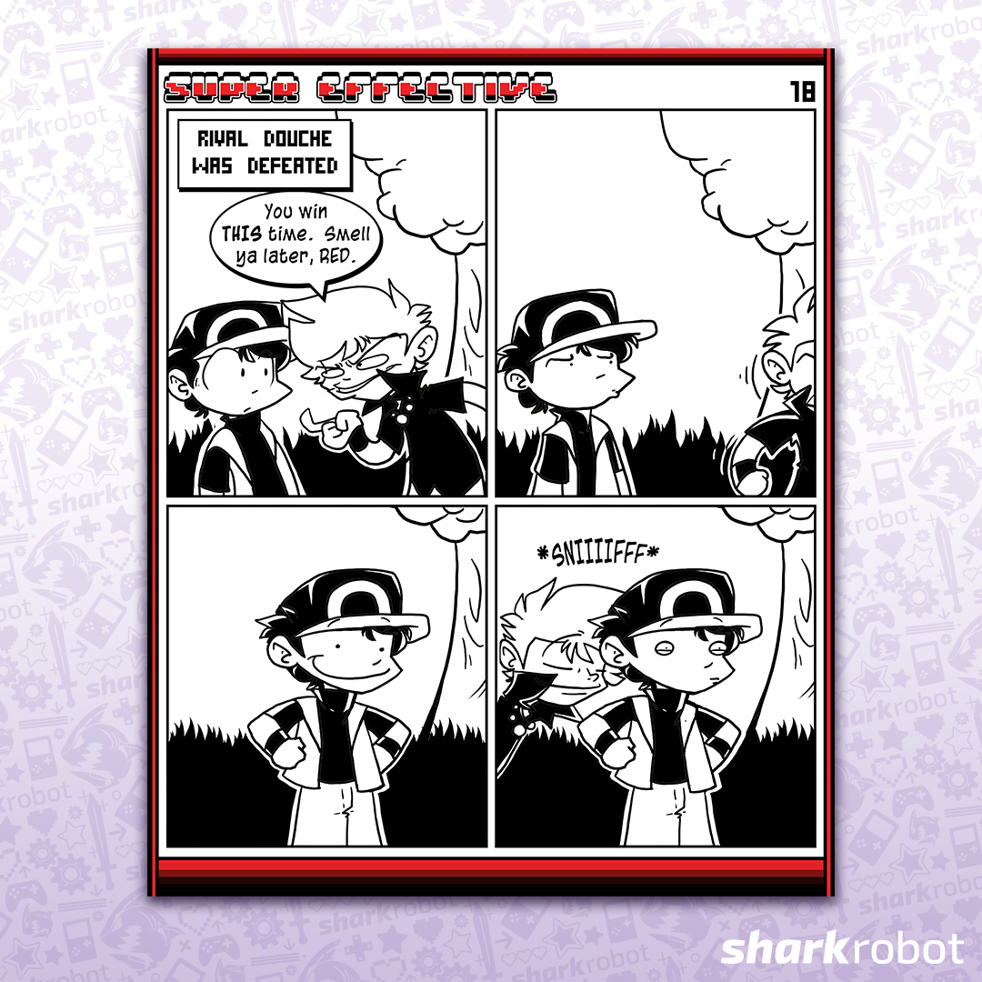 Super Effective Comic Print