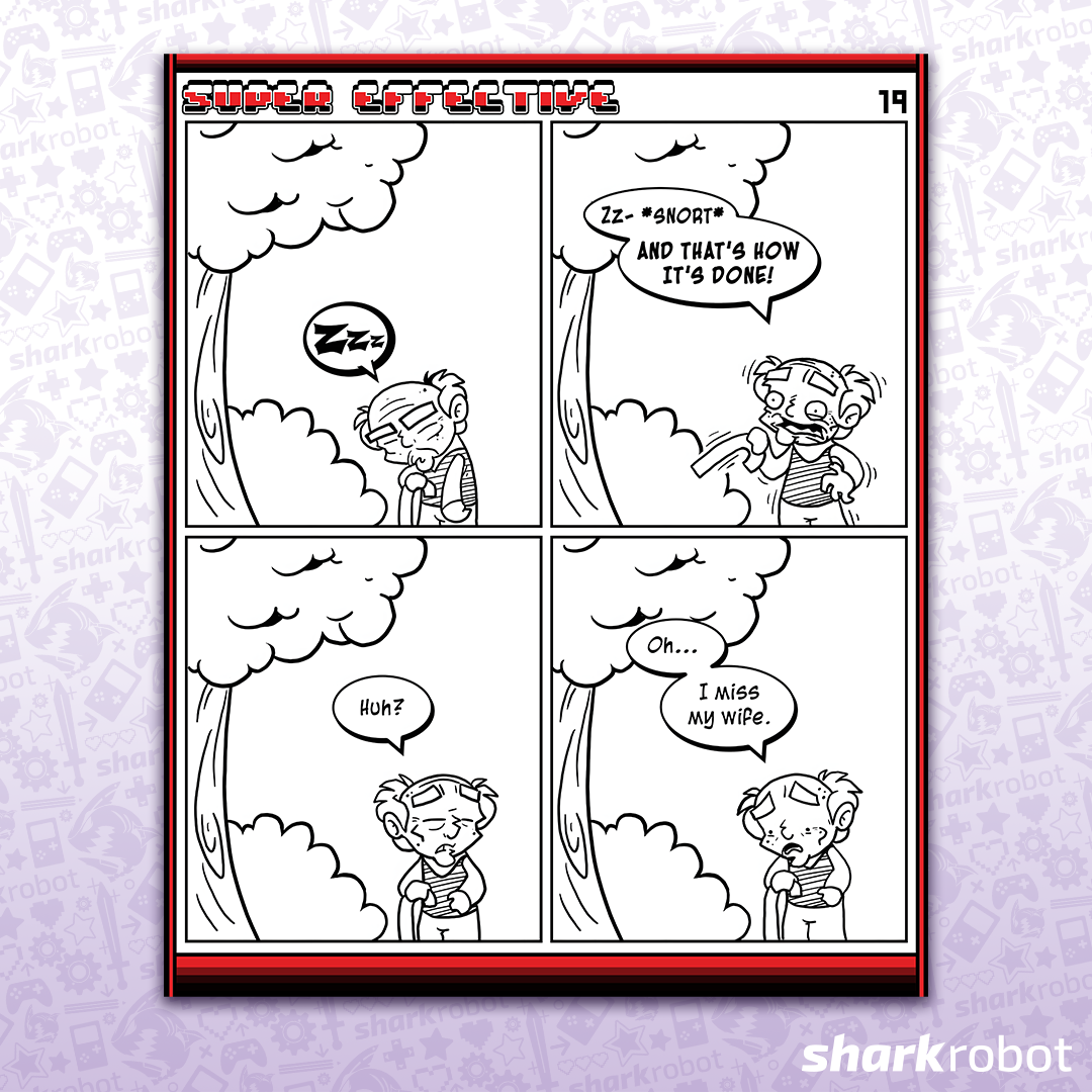 Super Effective Comic Print