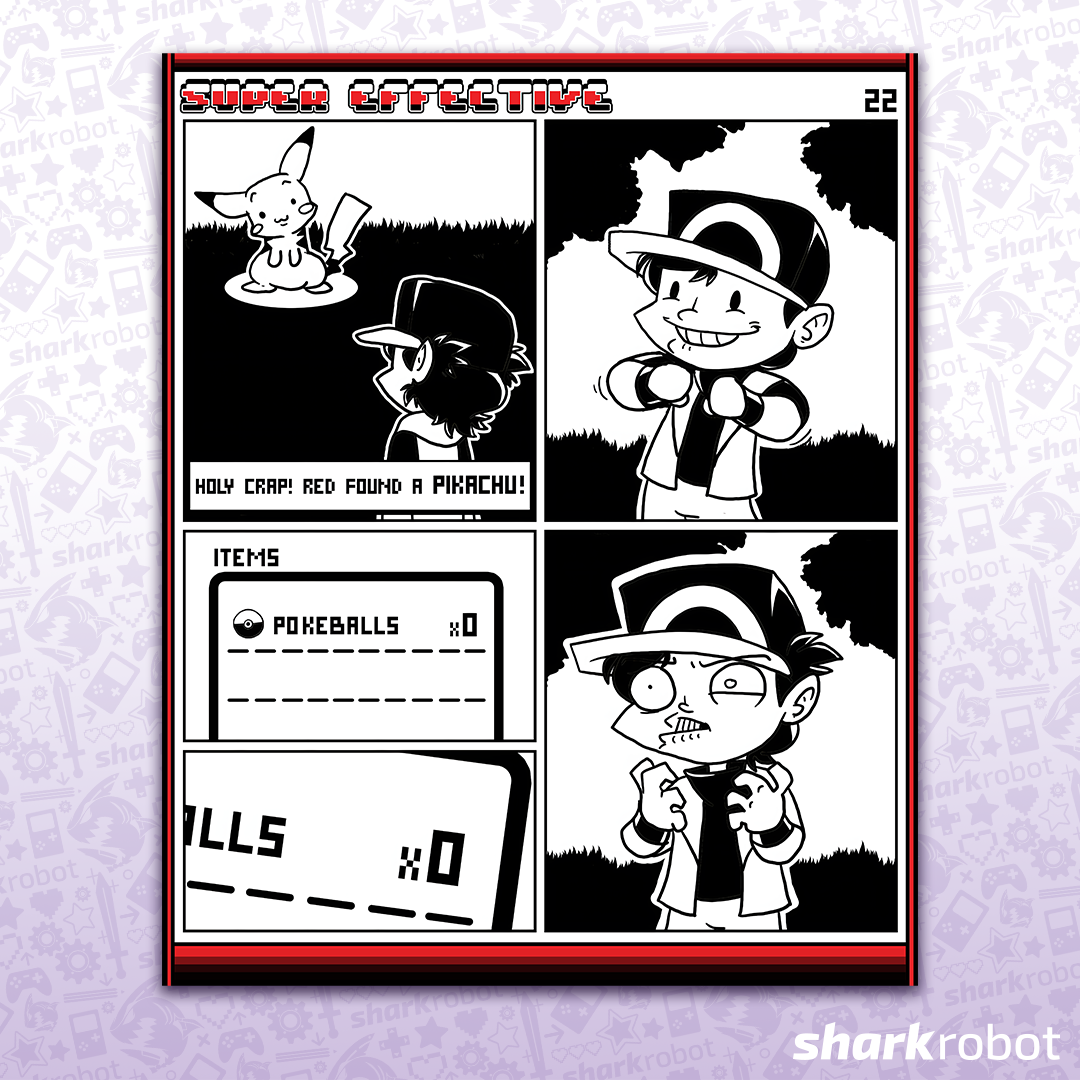 Super Effective Comic Print