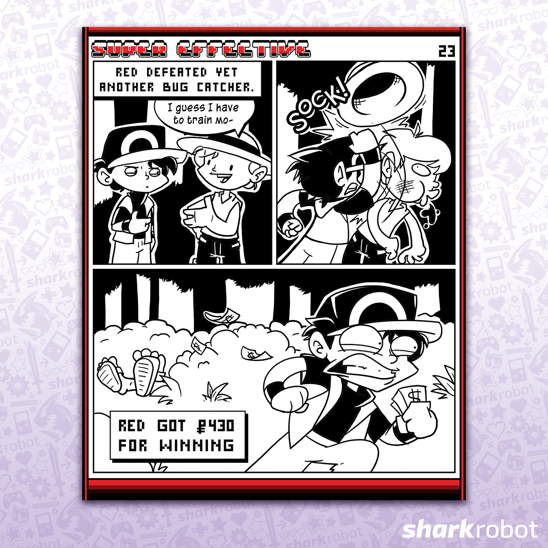 Super Effective Comic Print