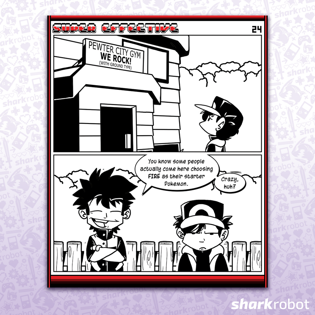 Super Effective Comic Print