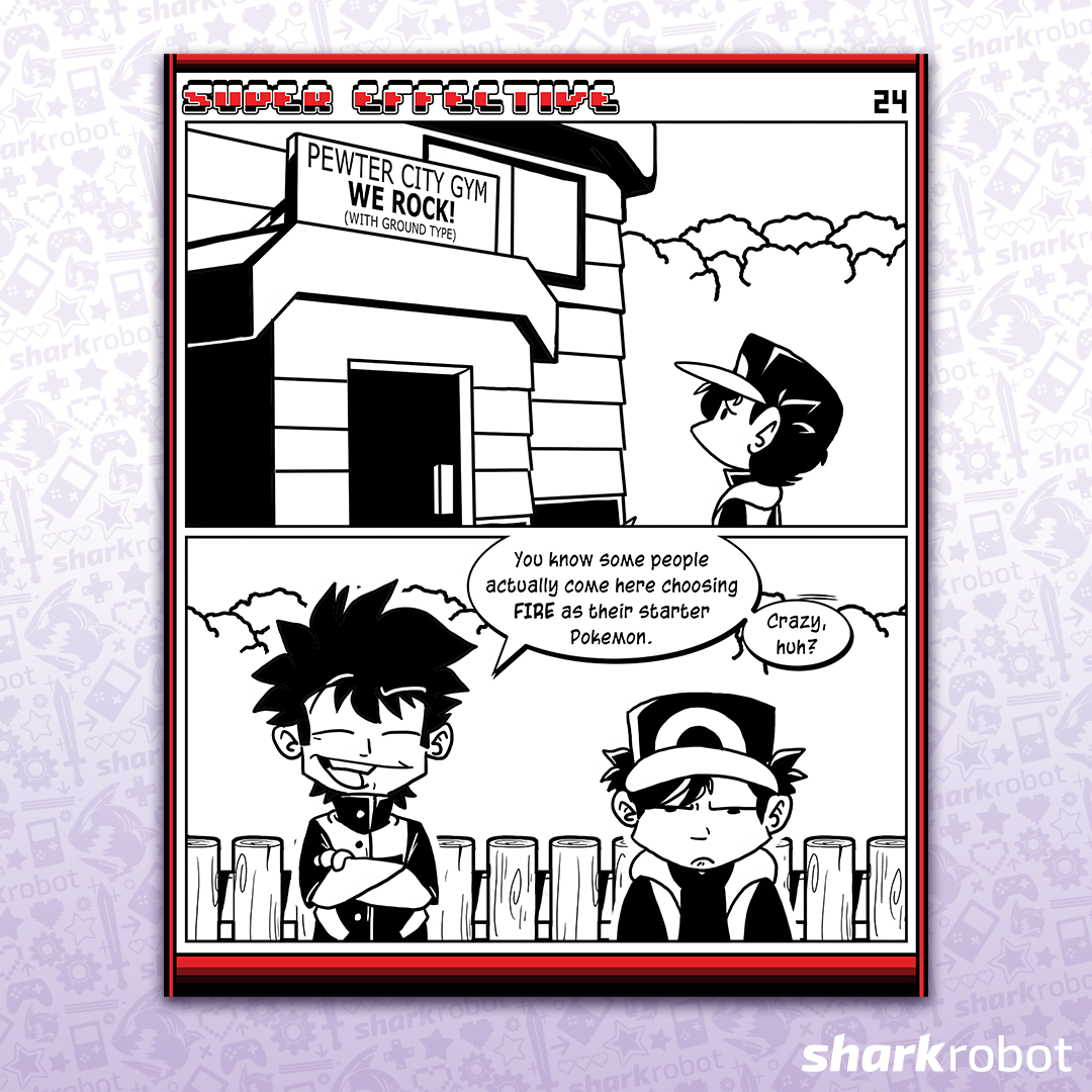 Super Effective Comic Print