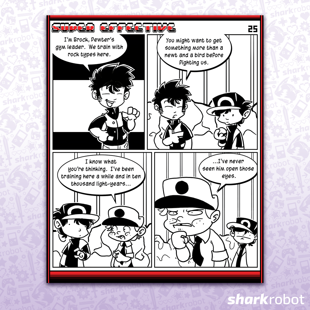 Super Effective Comic Print