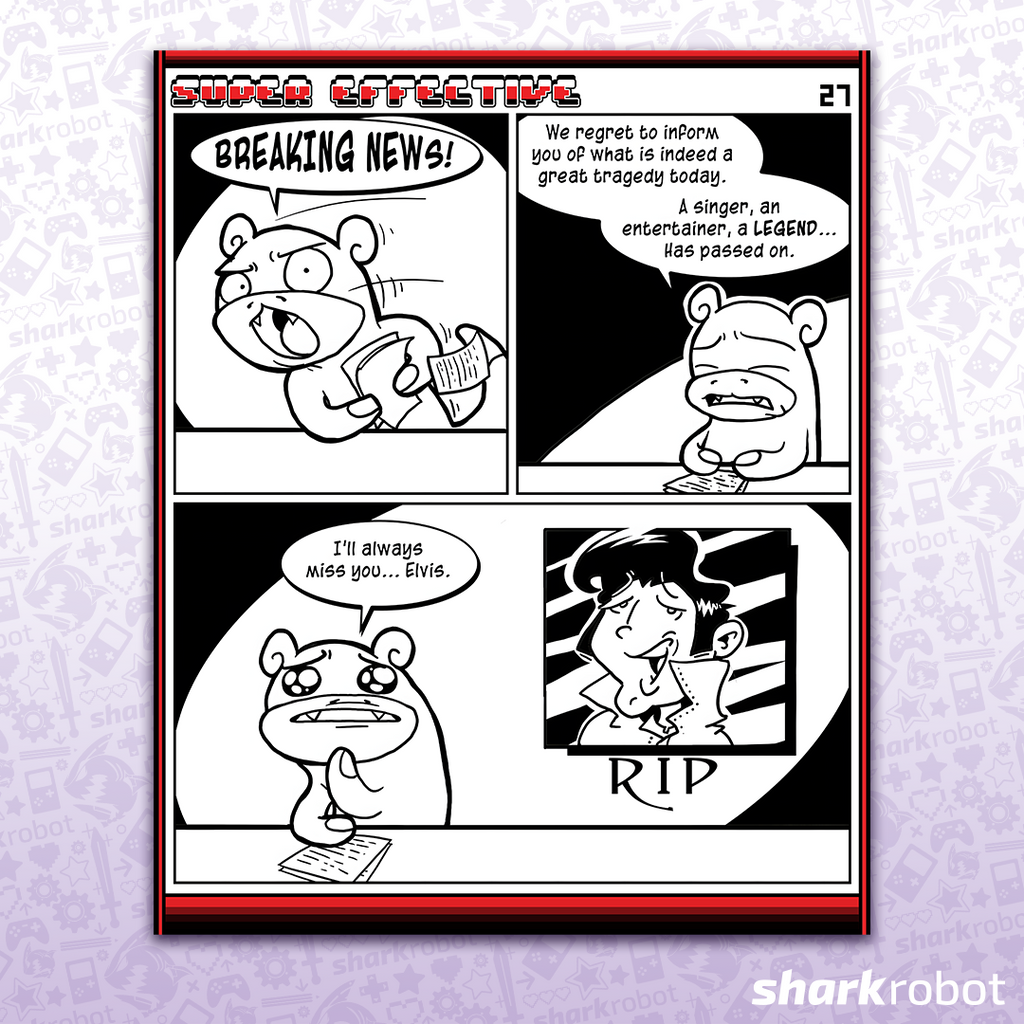 Super Effective Comic Print