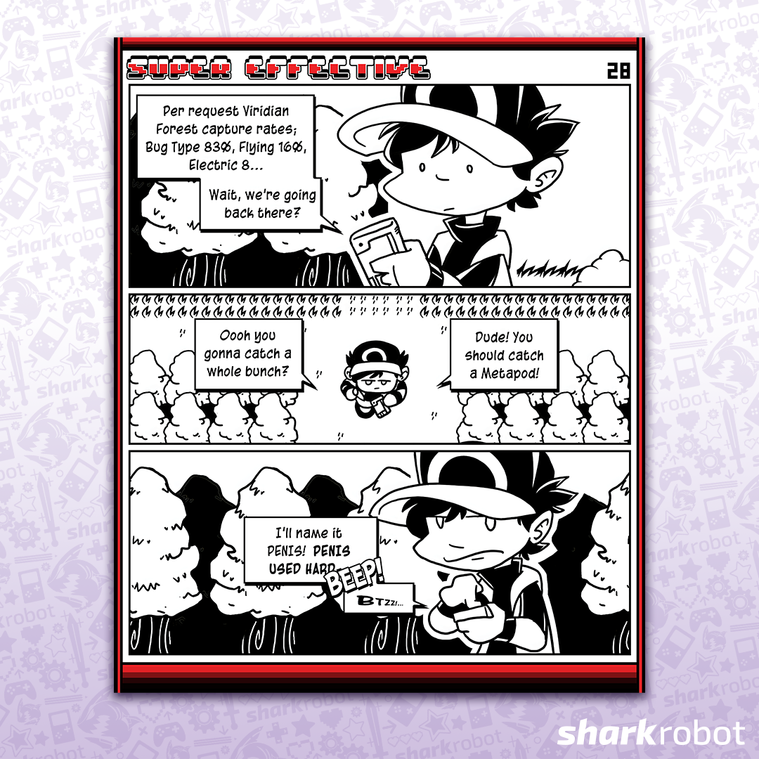 Super Effective Comic Print