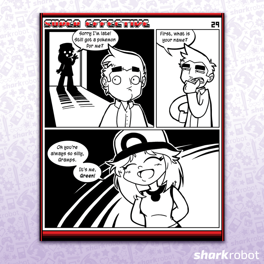 Super Effective Comic Print
