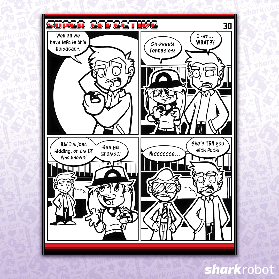 Super Effective Comic Print