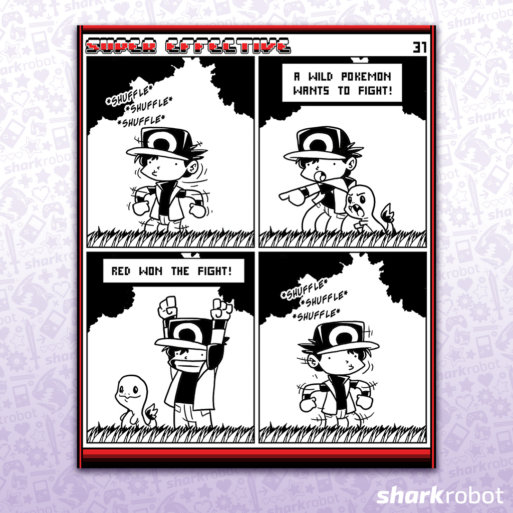 Super Effective Comic Print
