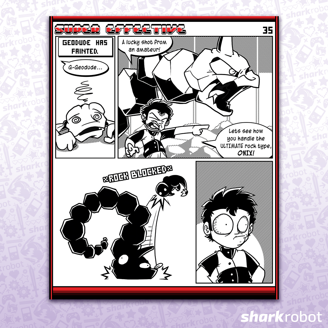 Super Effective Comic Print