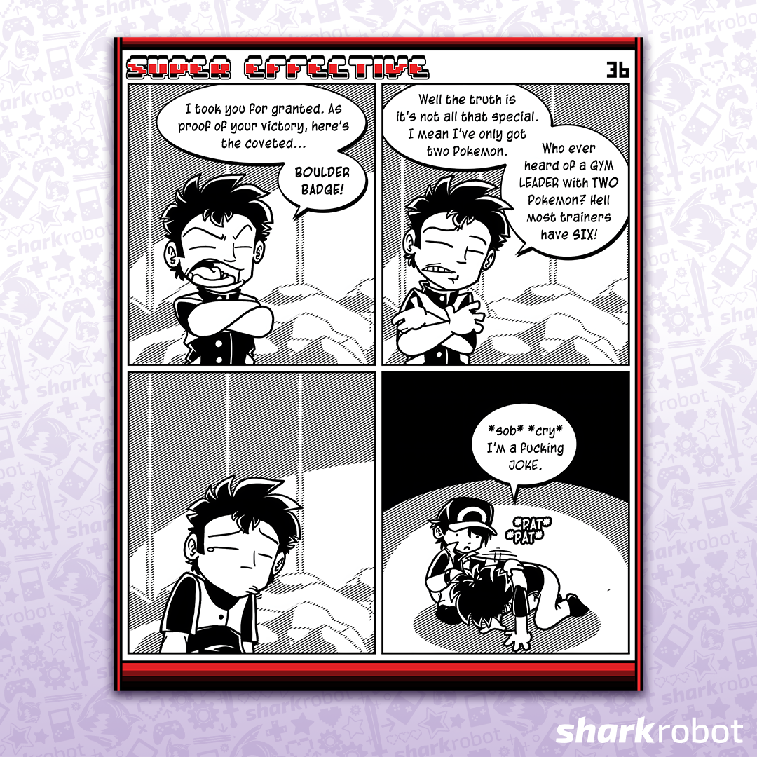 Super Effective Comic Print