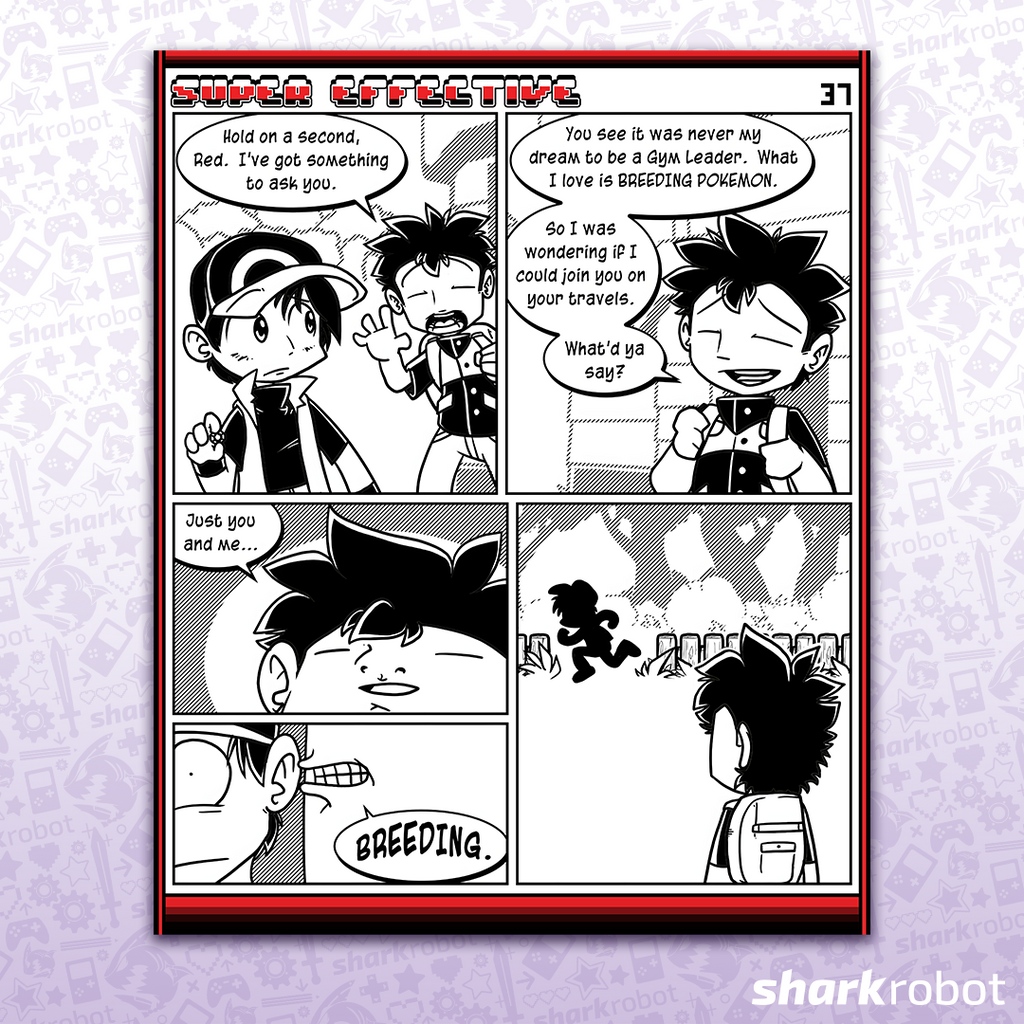 Super Effective Comic Print
