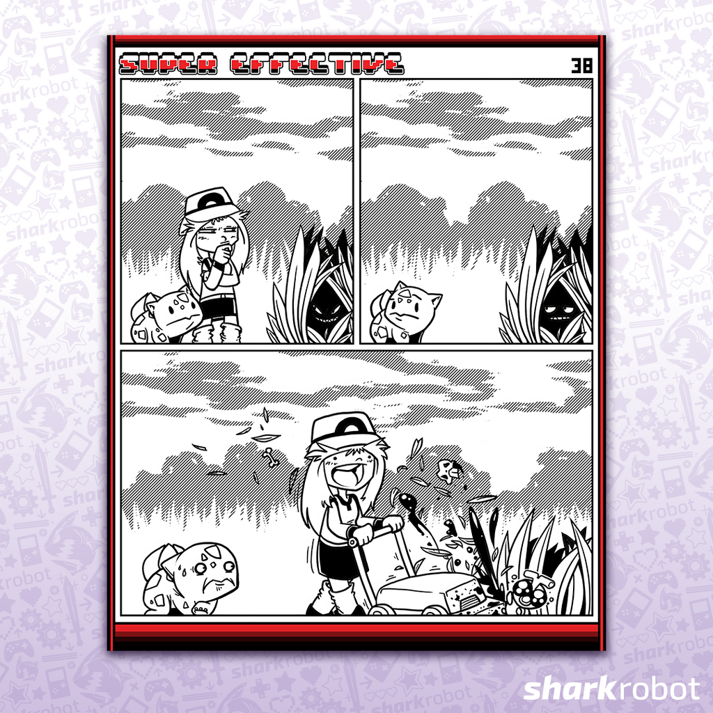 Super Effective Comic Print