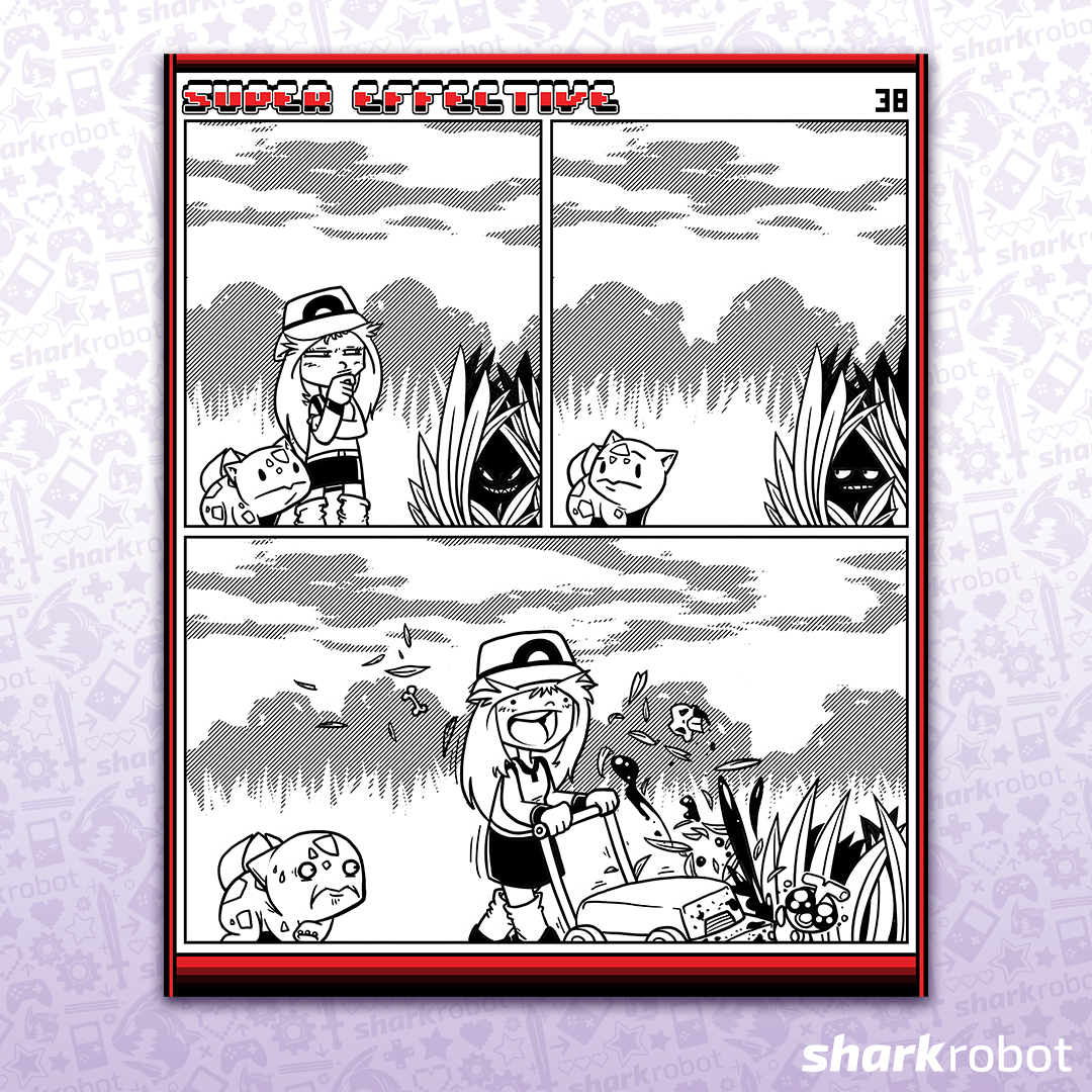 Super Effective Comic Print