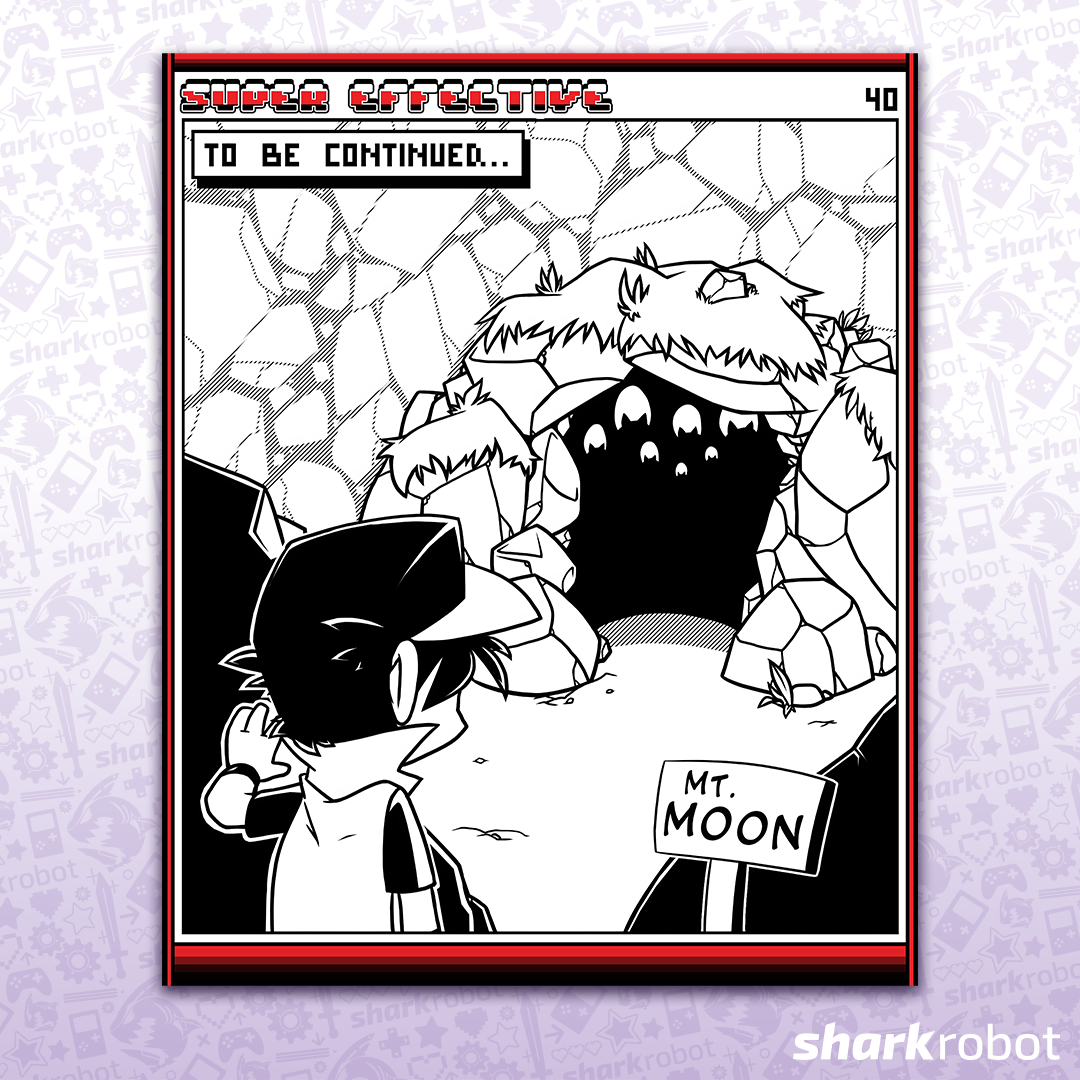 Super Effective Comic Print