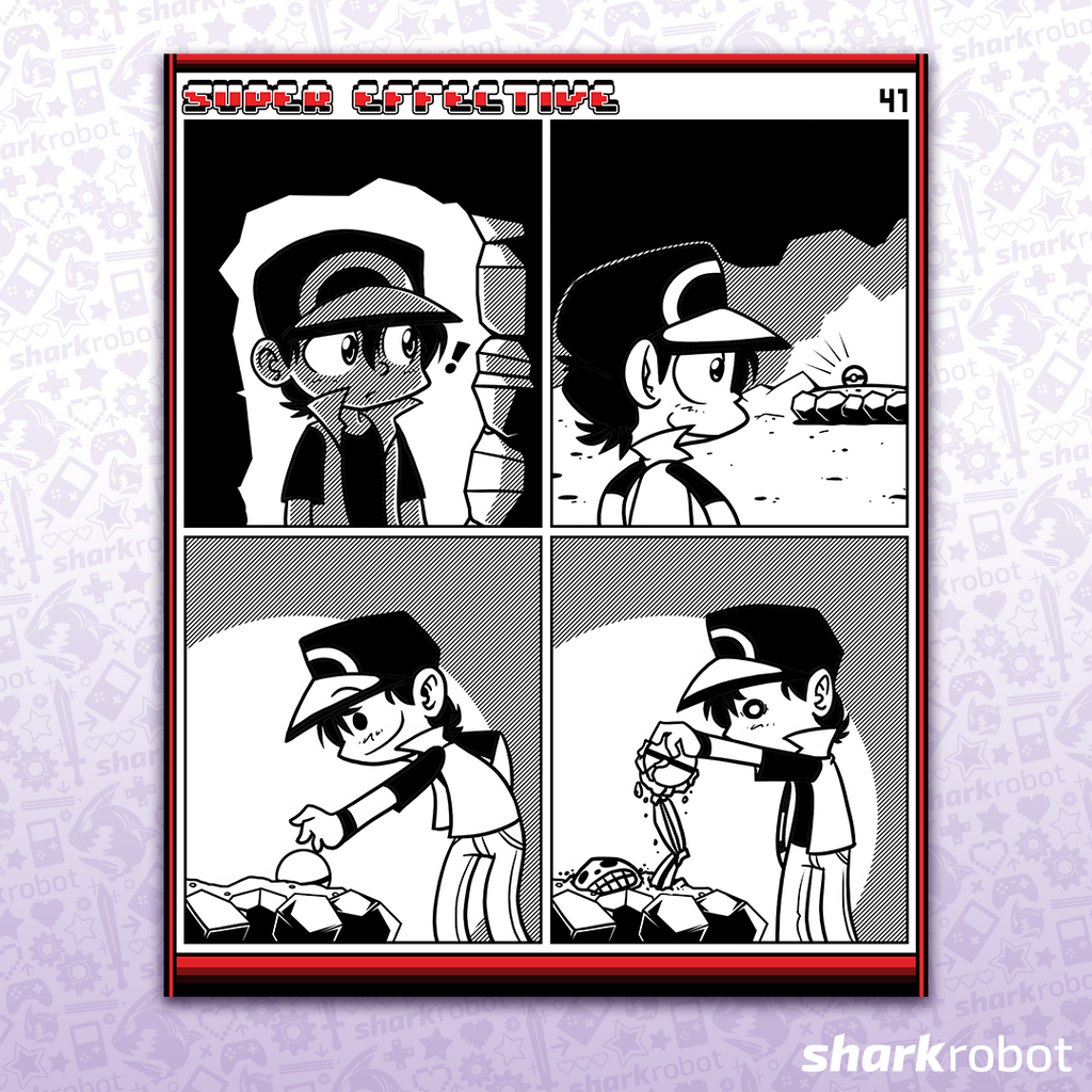 Super Effective Comic Print