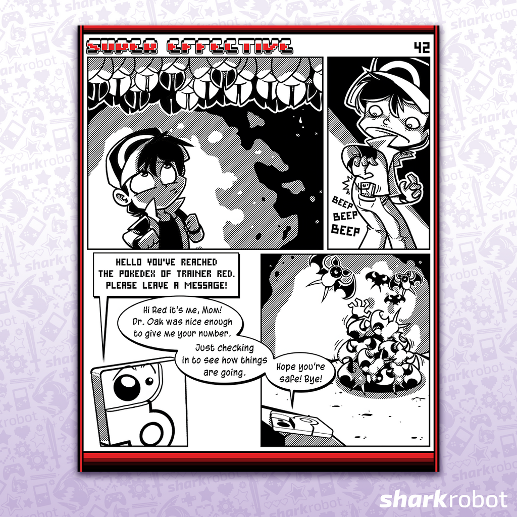 Super Effective Comic Print