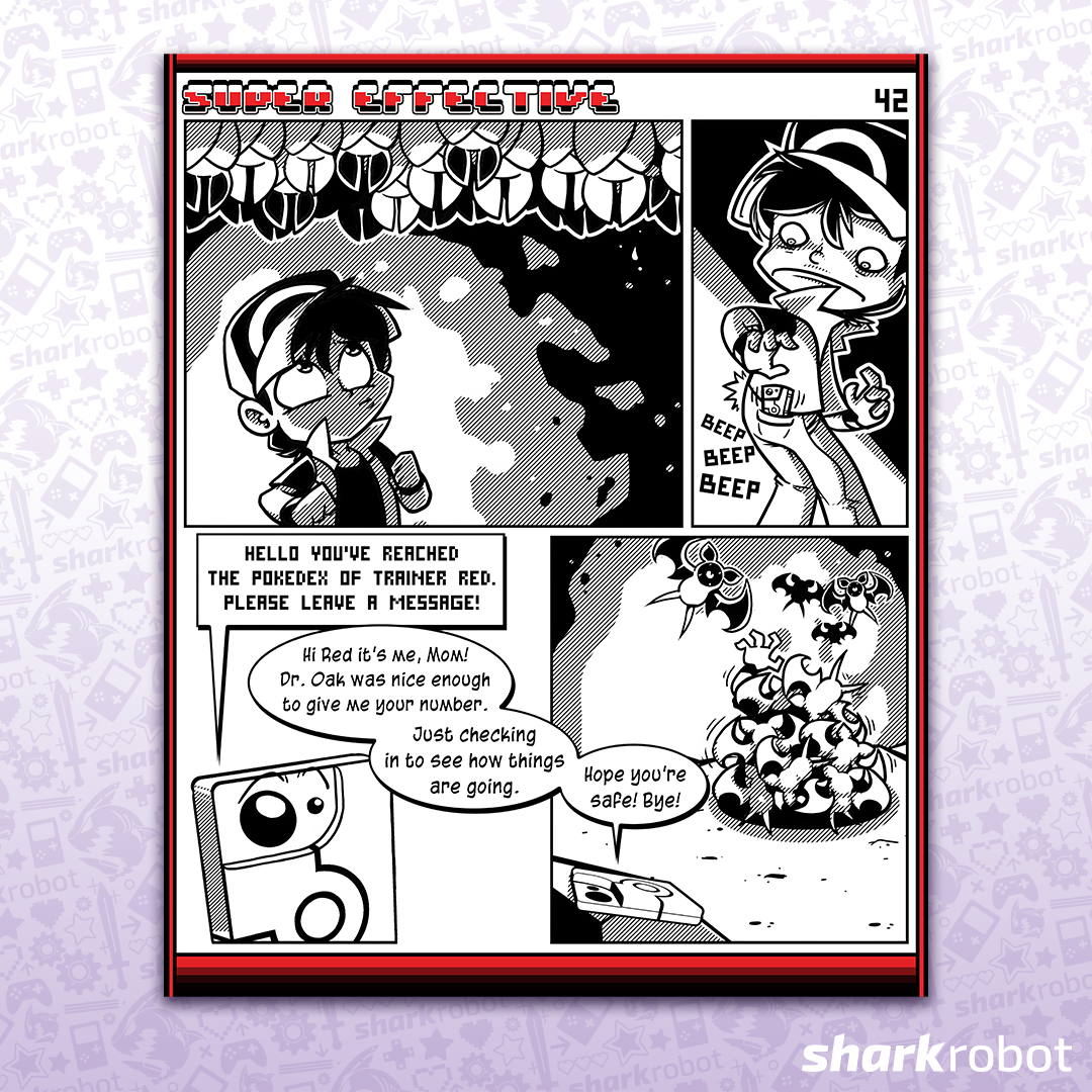 Super Effective Comic Print