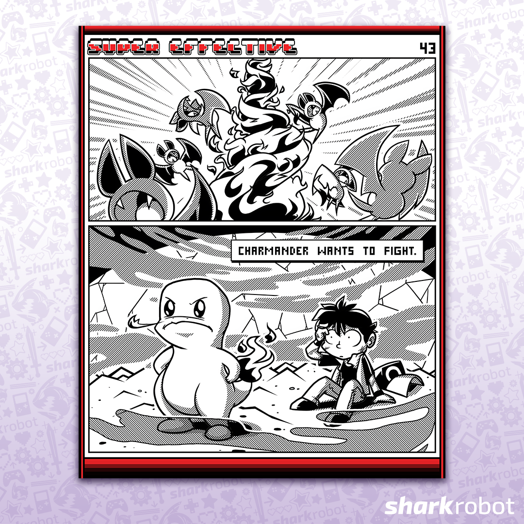 Super Effective Comic Print