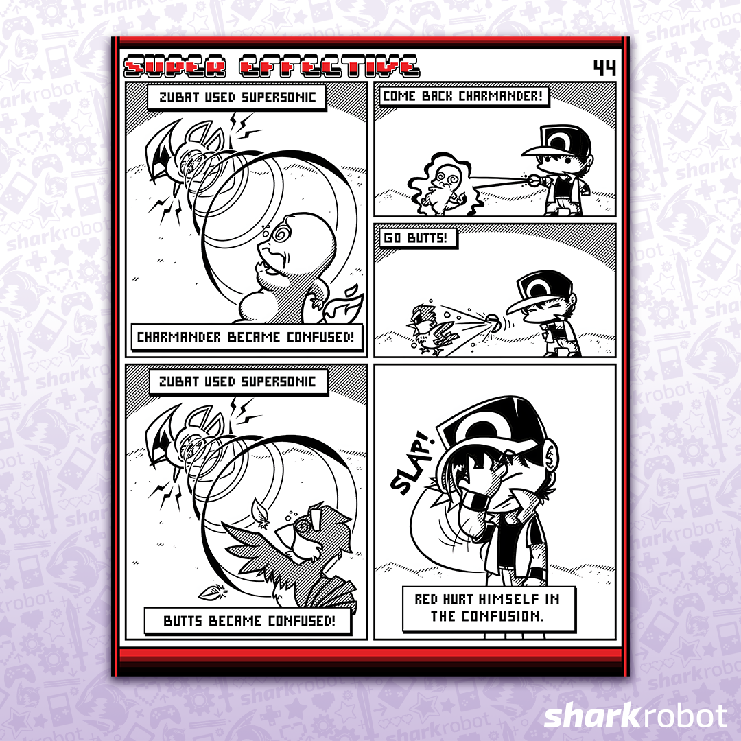 Super Effective Comic Print