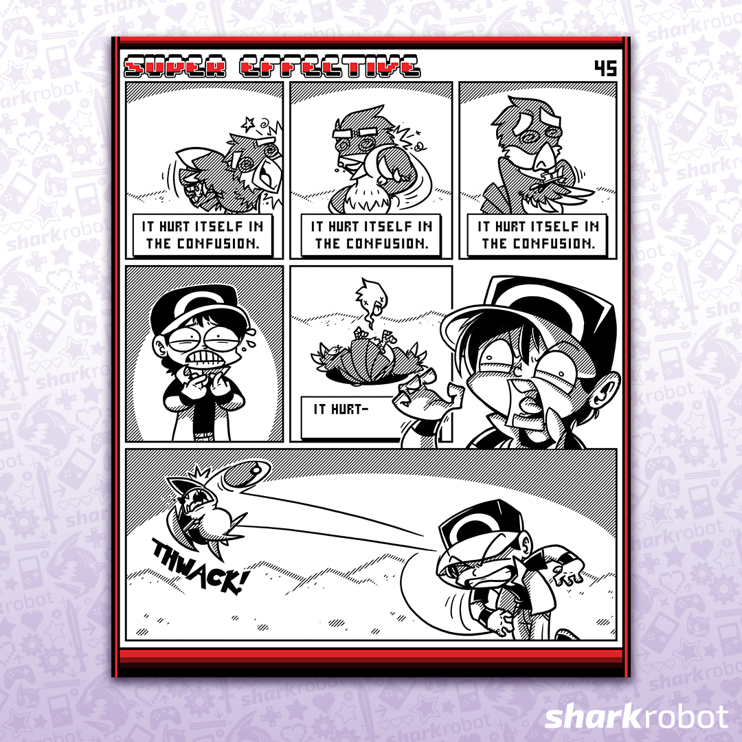 Super Effective Comic Print