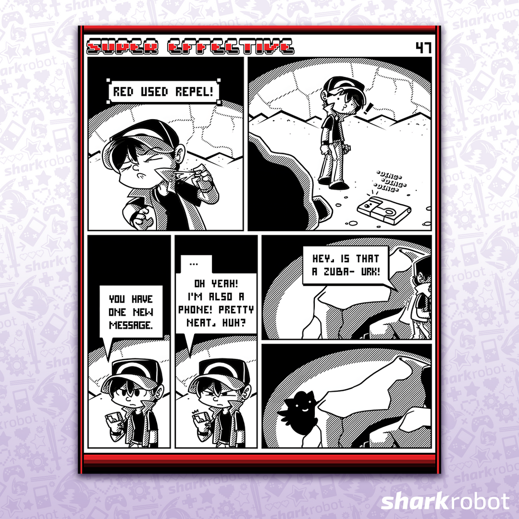 Super Effective Comic Print