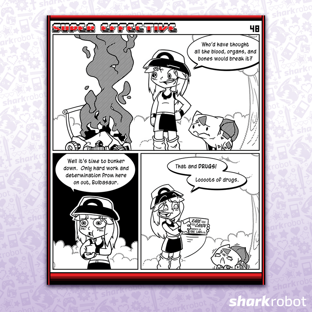 Super Effective Comic Print