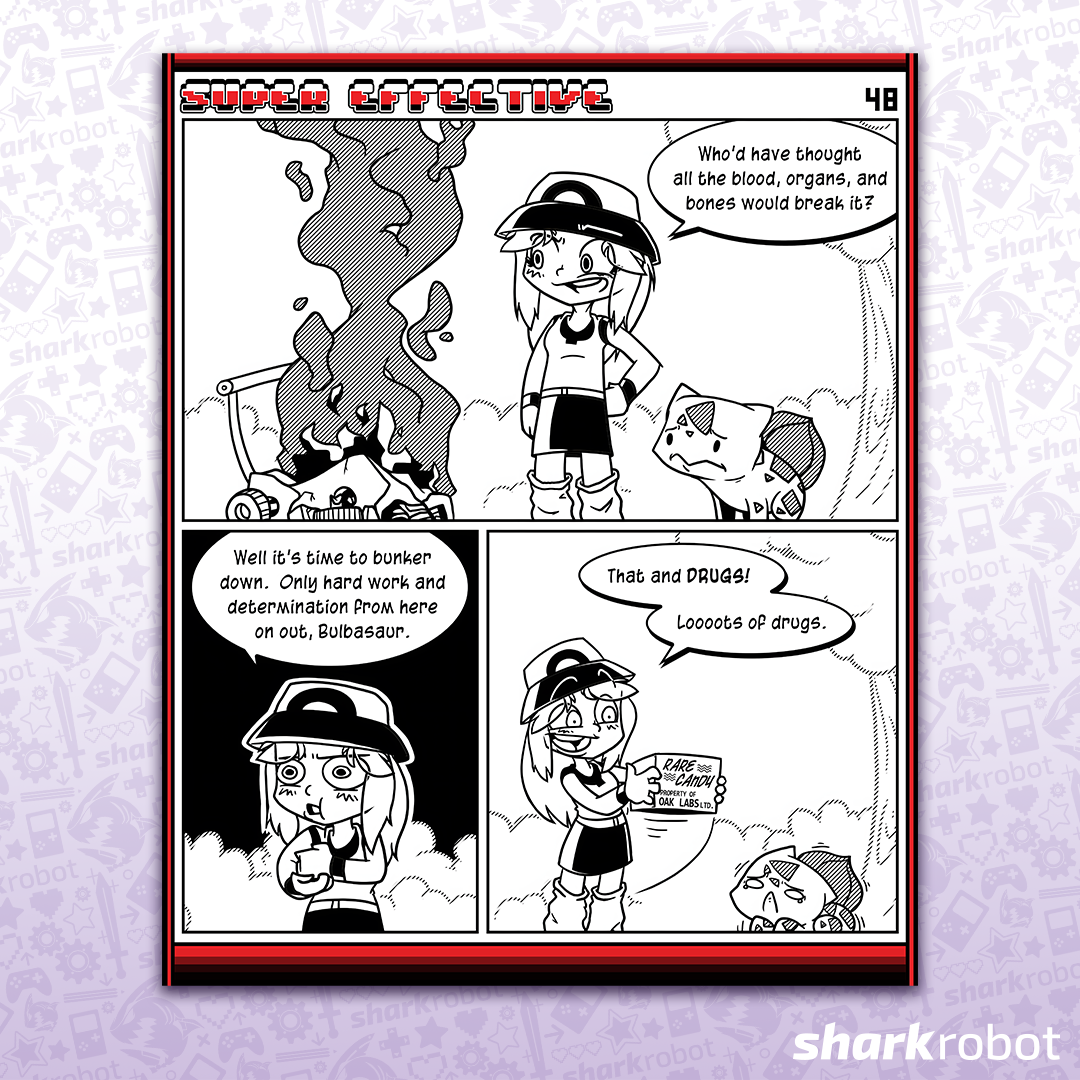 Super Effective Comic Print