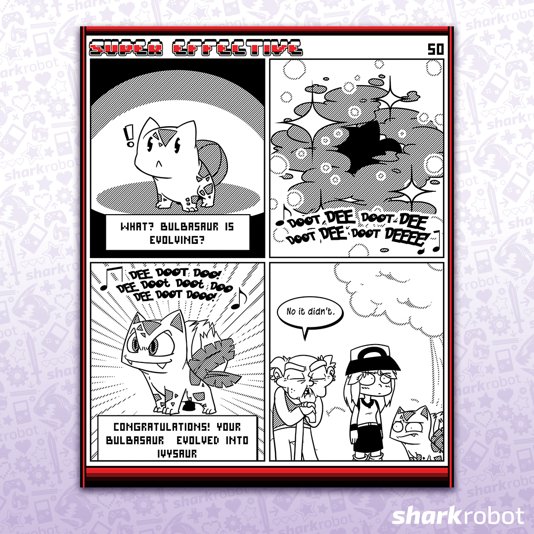 Super Effective Comic Print